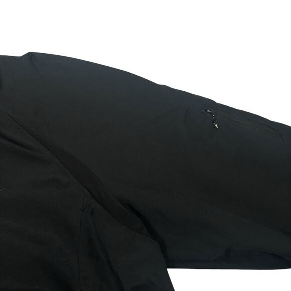 Nike Women's XL Mock Neck Full Zip Black Performance Athletic Jacket - Picture 7 of 9